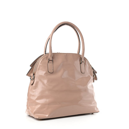 Valentino Garavani Patent Lacca Bow Dome Tote Blush 3 of 13