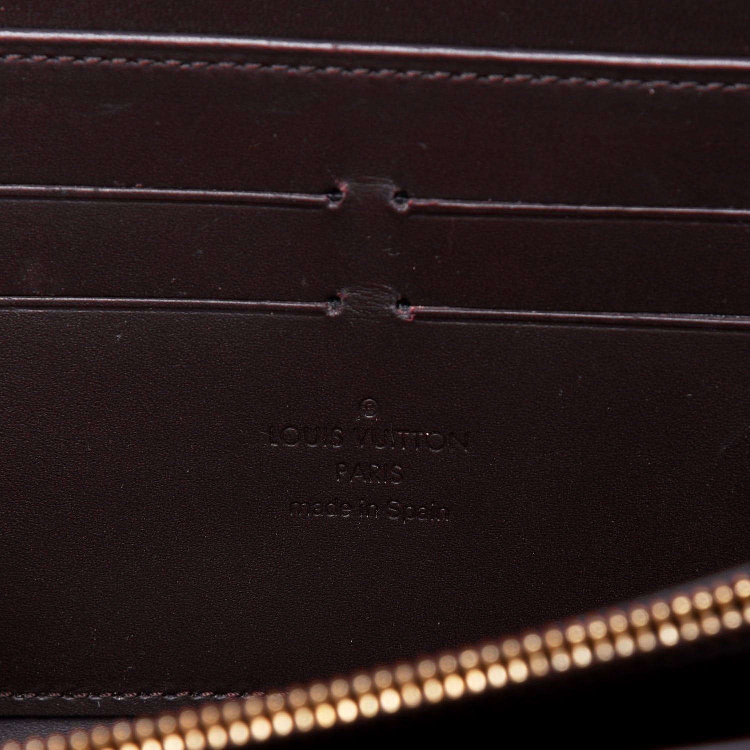 Louis Vuitton Vernis Zippy Wallet Amarante 6 of 16