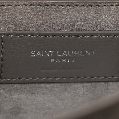 Saint Laurent Calfskin Medium Monogram Sunset Fog 9 of 23