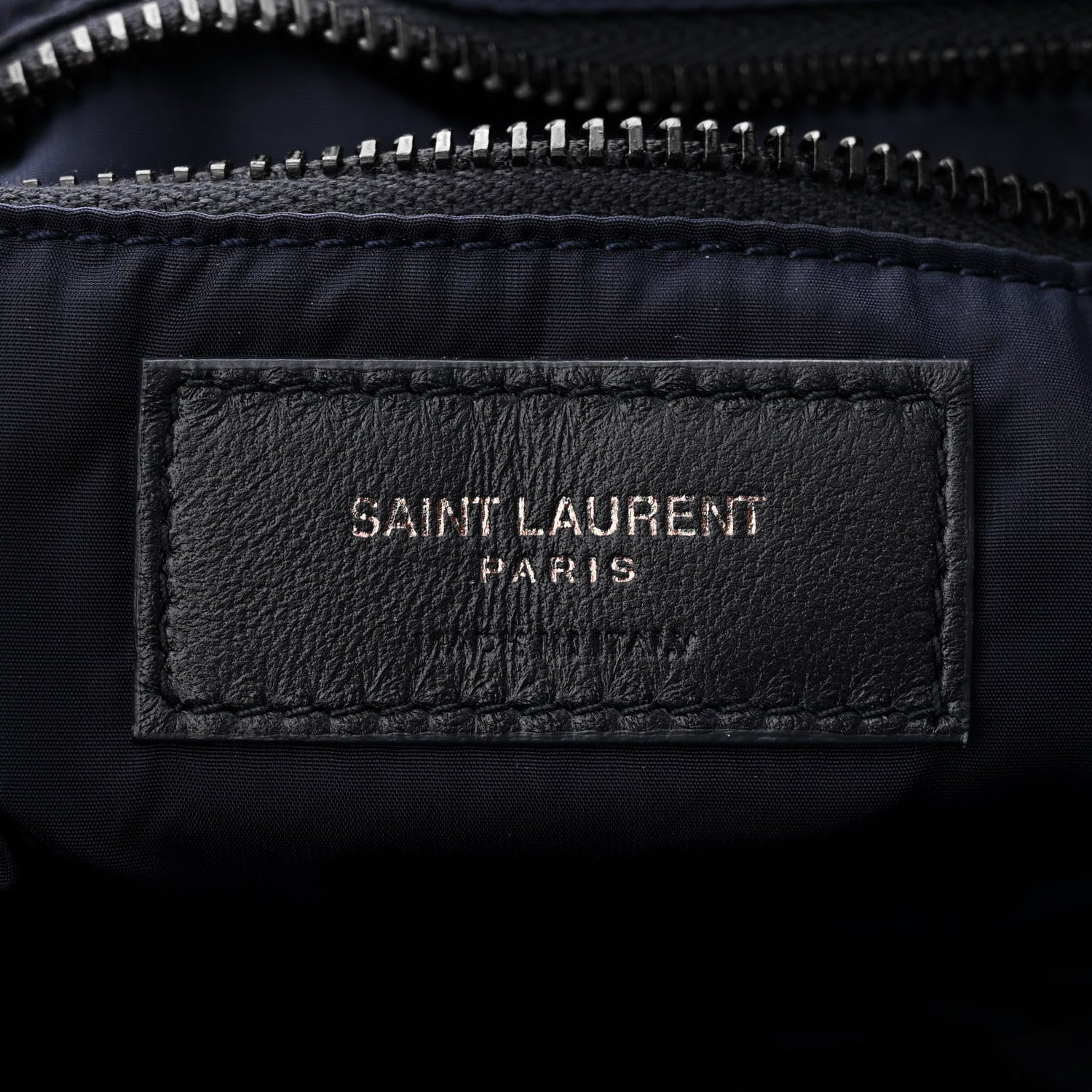 Saint Laurent Econyl Nylon Le 5 A 7 Hobo Navy 6 of 12