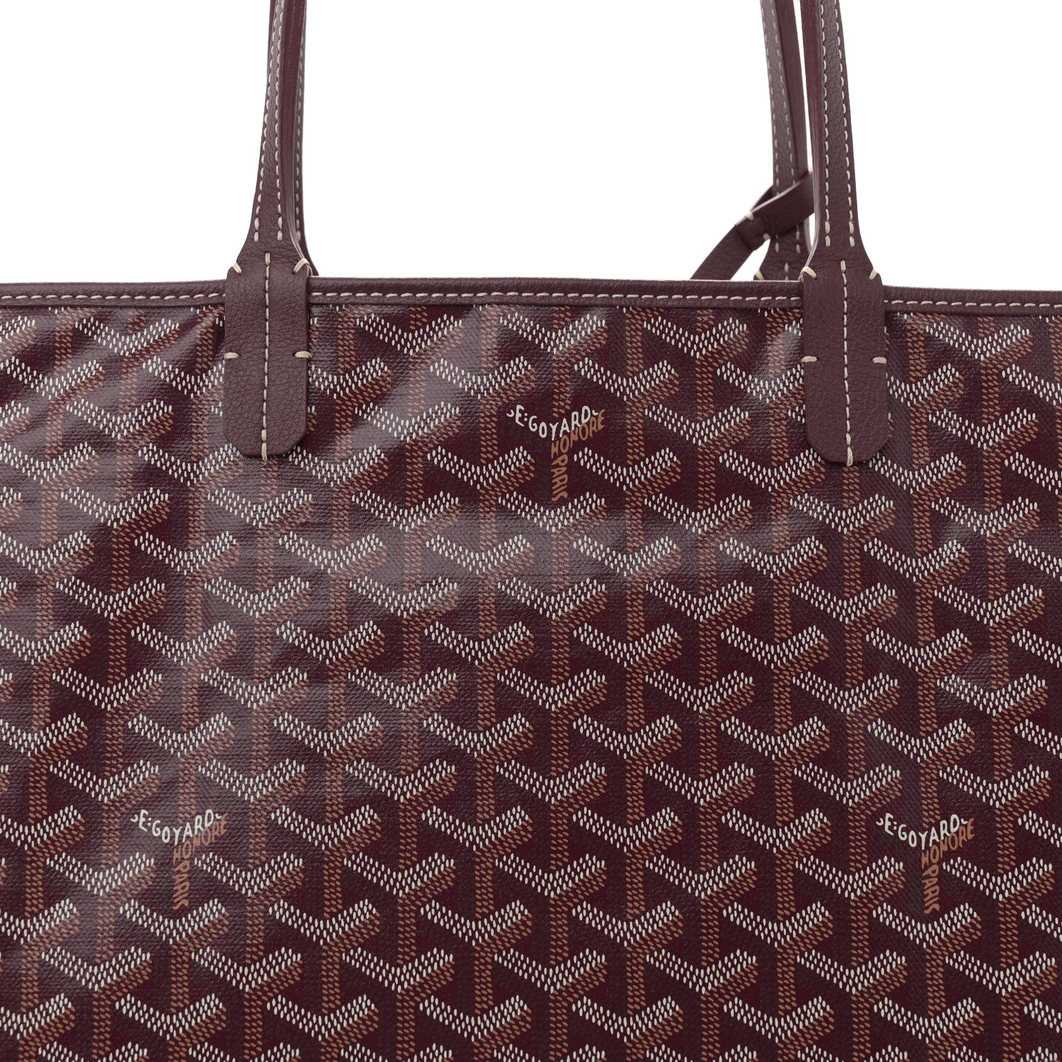 Goyard Goyardine Saint Louis PM Bordeaux 7 of 9