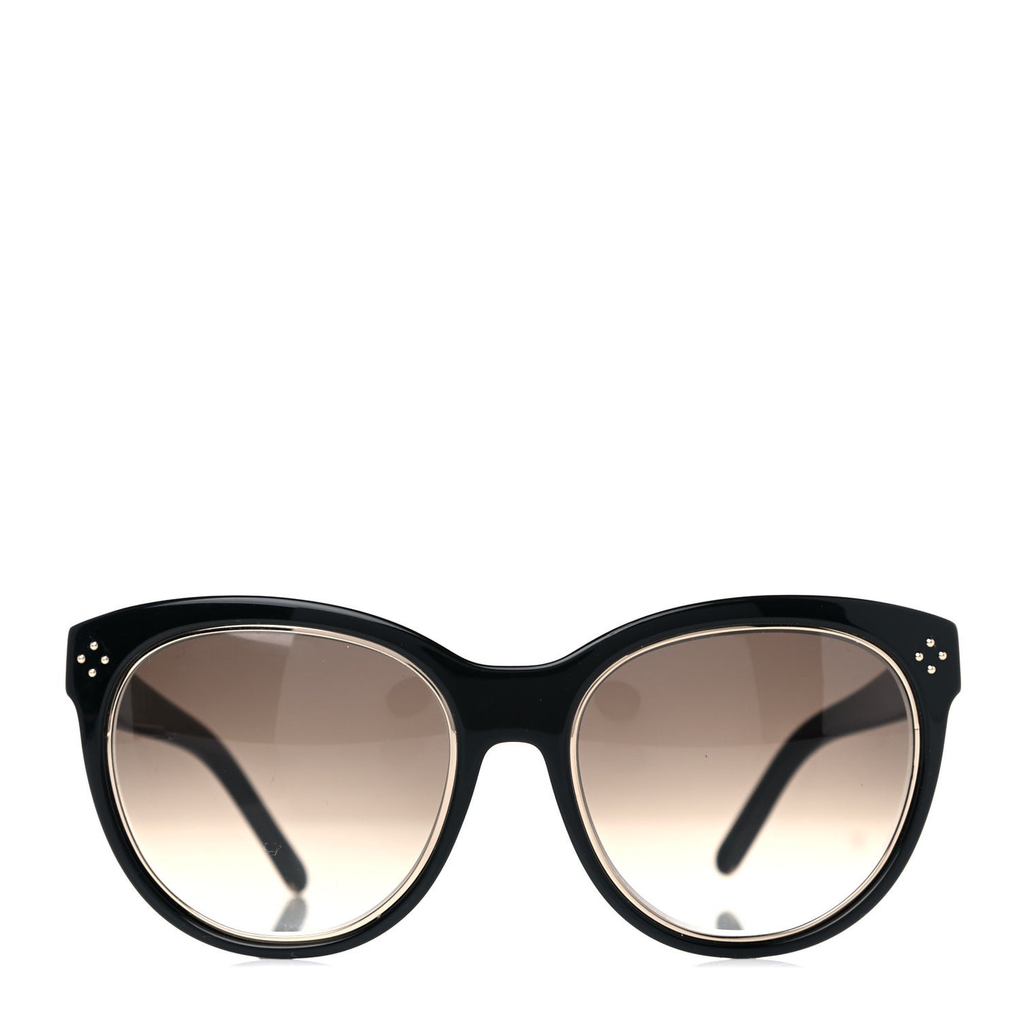 Oversized Round Sunglasses CE690S Black
