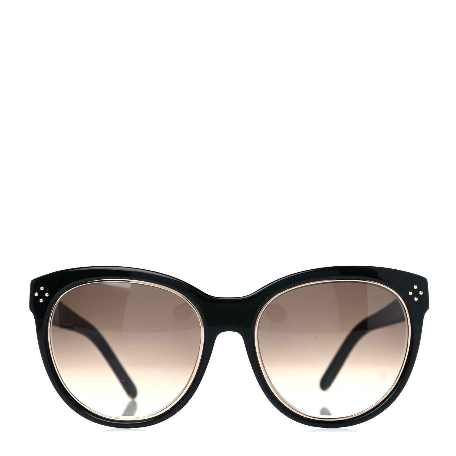 Chloe Oversized Round Sunglasses CE690S Black 2 of 7