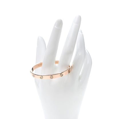 Cartier 18K Pink Gold LOVE Bracelet 16 2 of 6
