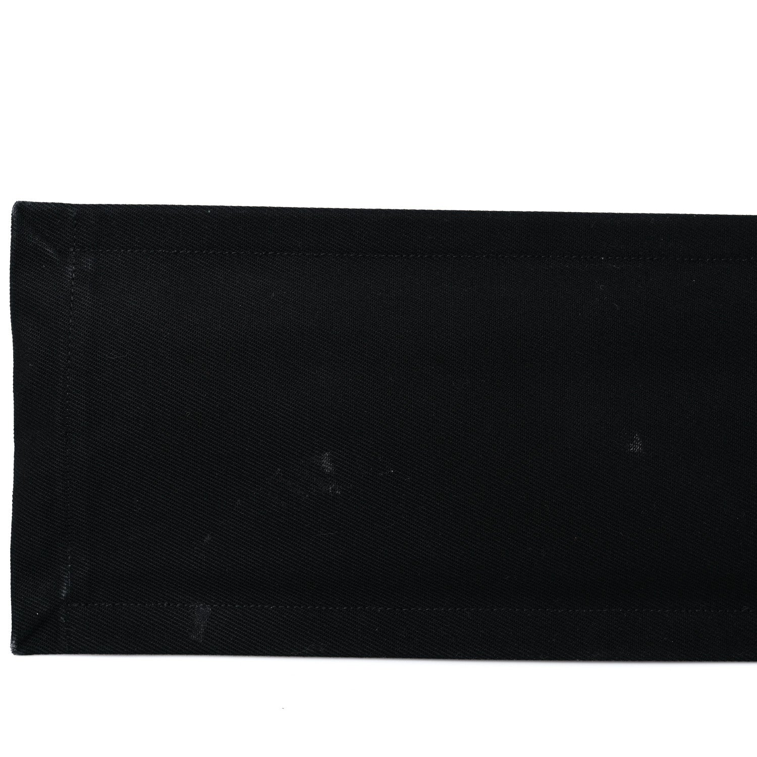 Saint Laurent Linen Calfskin Rive Gauche Tote Black 13 of 19