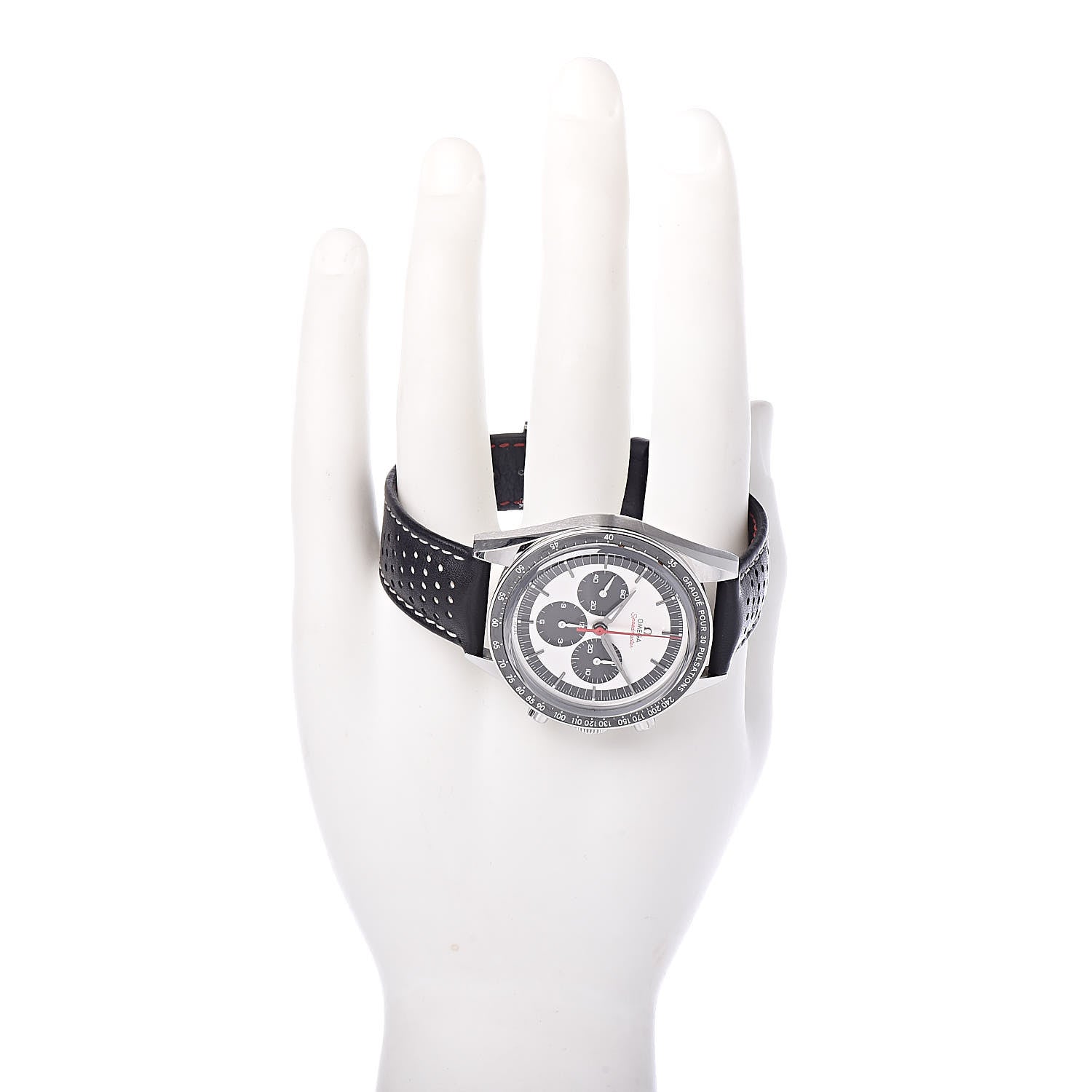 Omega Stainless Steel Calfskin 39mm Speedmaster CK2998 Pulsometer Moonwatch Limited Edition Automatic Watch 311.32.40.30.02.001 2 of 5