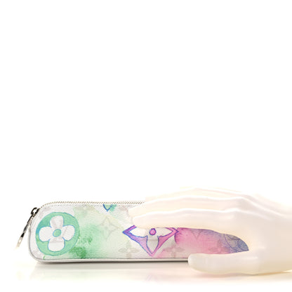 Louis Vuitton Monogram Watercolor Elizabeth Pencil Pouch Multicolor 2 of 9