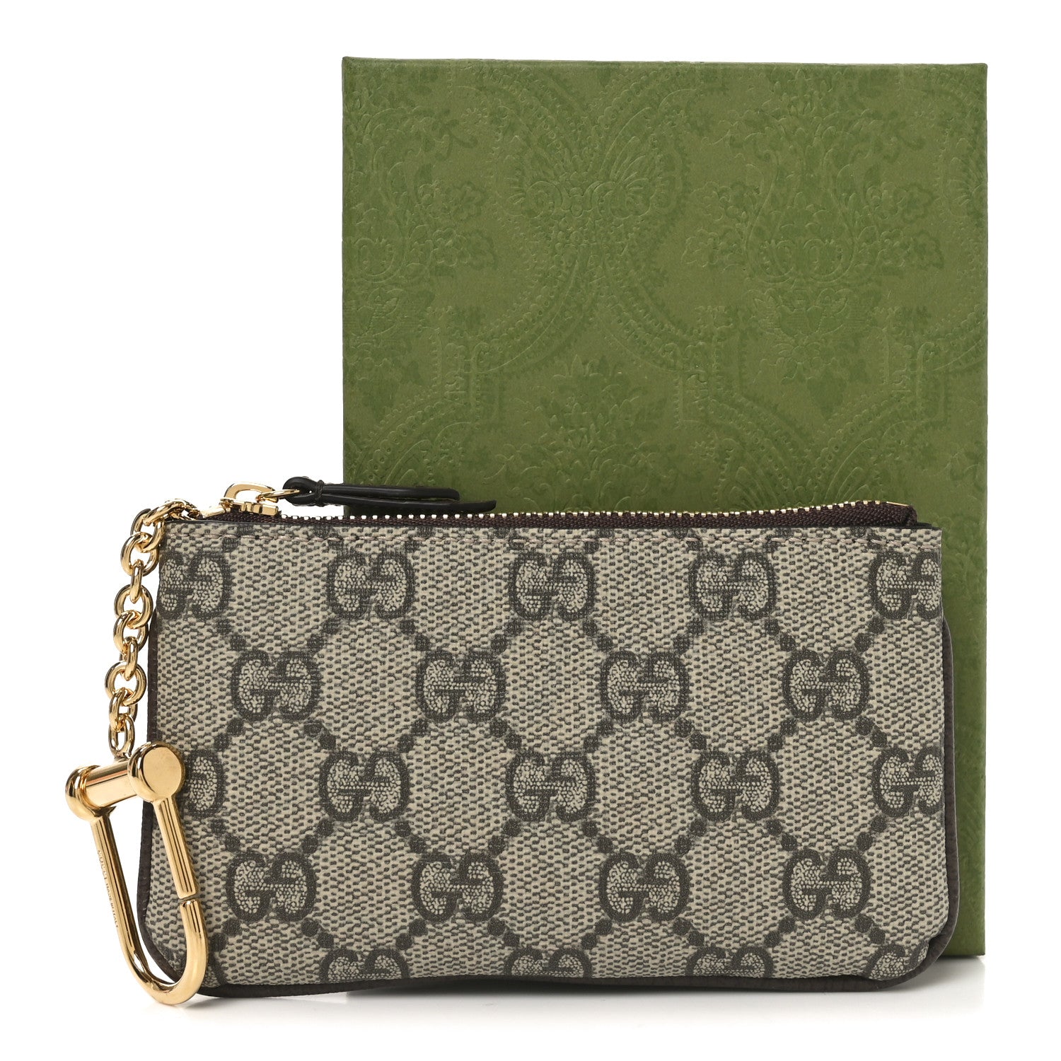 Gucci GG Supreme Monogram Key Case Brown 8 of 8