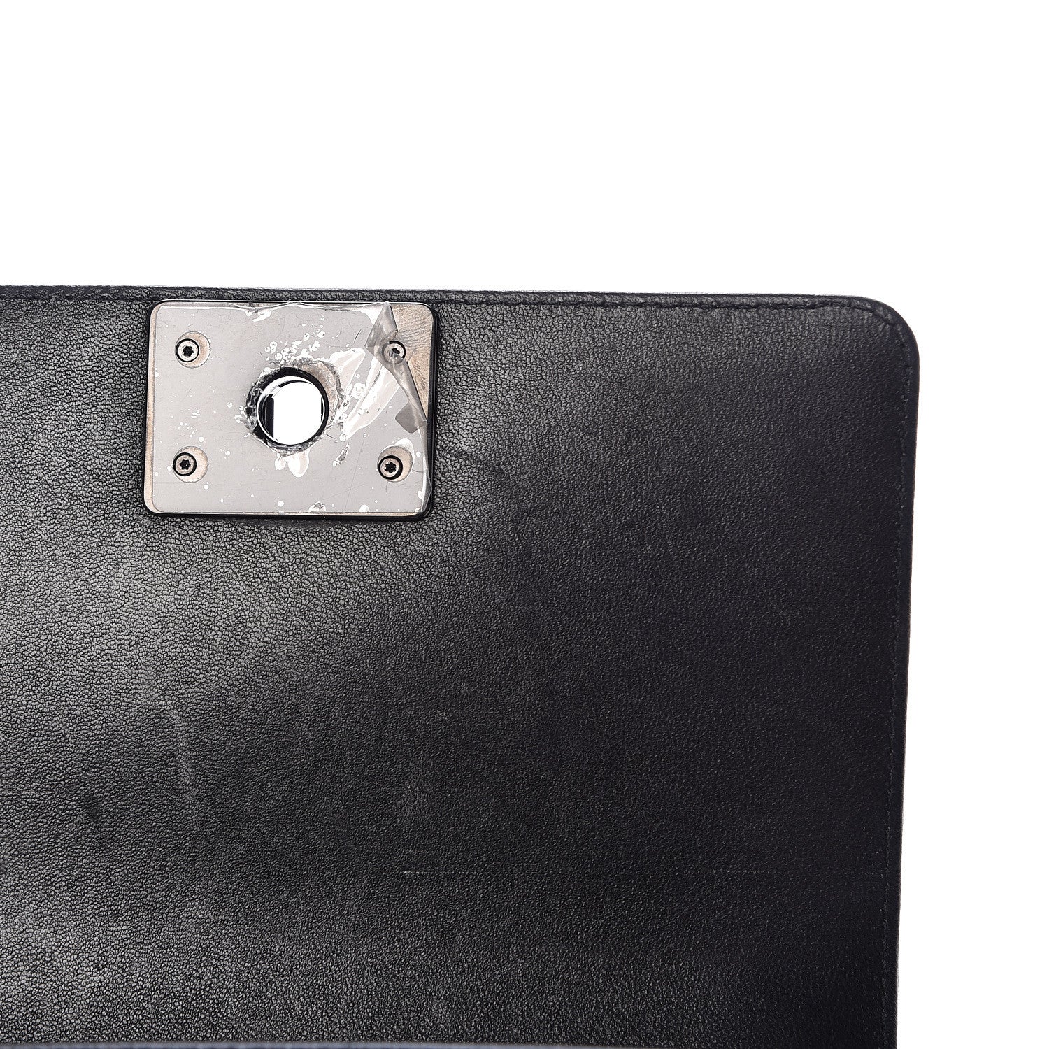 Chanel Lambskin Satin LED Metal Small Boy Flap Black 9 of 18