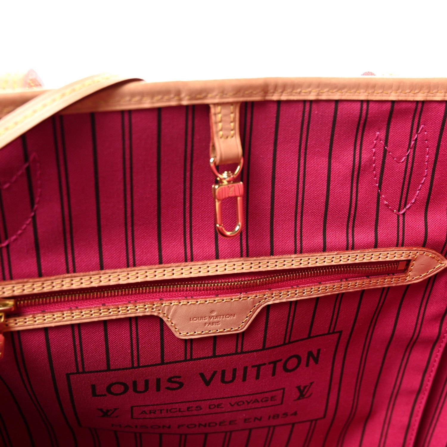 Louis Vuitton Monogram Neo Neverfull MM Pivoine 7 of 10