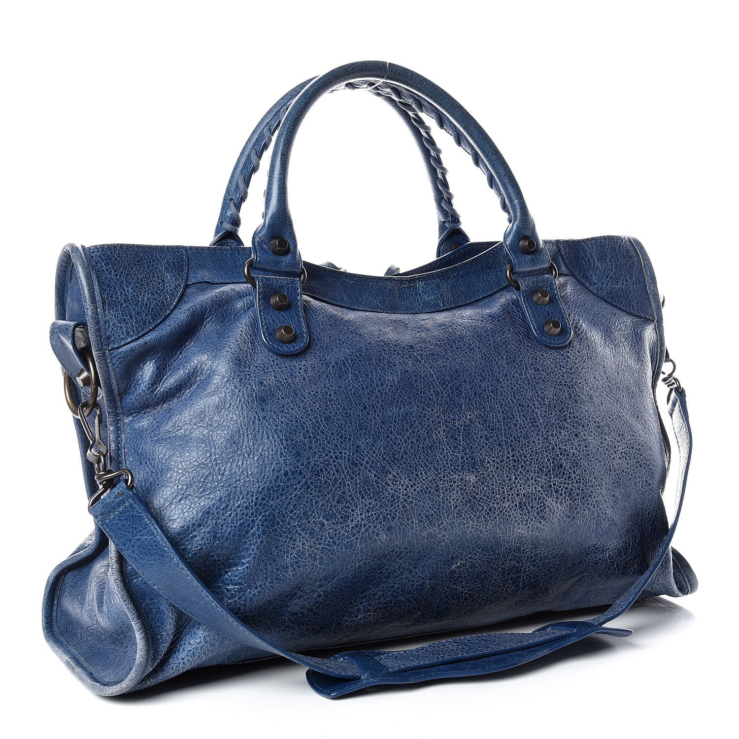 Balenciaga Agneau Classic Hardware City Bleu Cobalt Bleu Electric 4 of 18