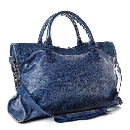 Balenciaga Agneau Classic Hardware City Bleu Cobalt Bleu Electric 4 of 18