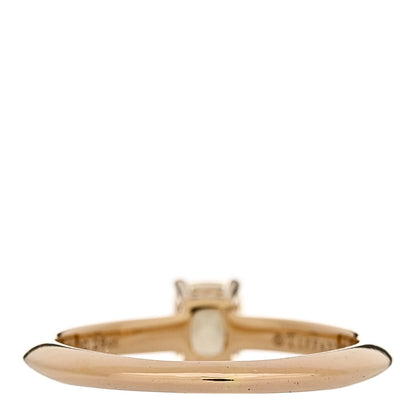 Tiffany 18K Yellow Gold Fancy Yellow Diamond .29ct Solitaire Cushion Cut Engagement Ring 43 2.75 4 of 5