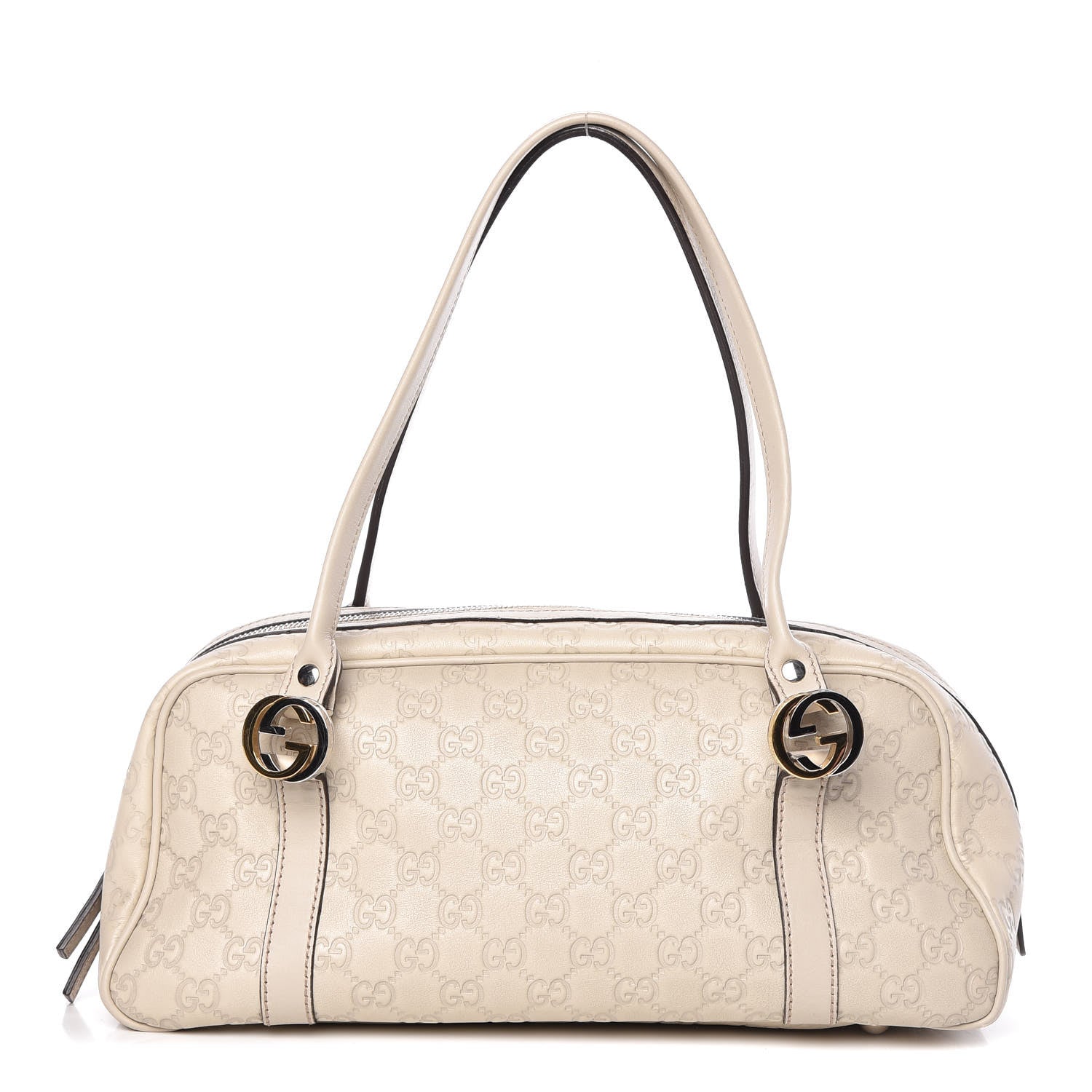 Gucci Guccissima GG Twins Boston Off White 1 of 12