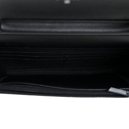Chanel Jersey Quilted Reissue Wallet On Chain WOC Black 5 of 18