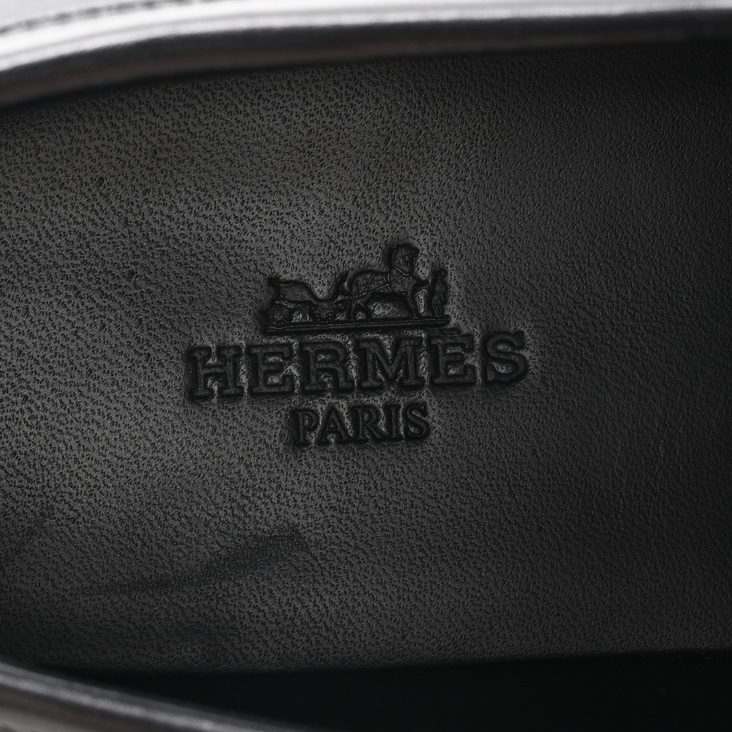 Hermes Calfskin Womens Hot Loafer 36 Black 8 of 11