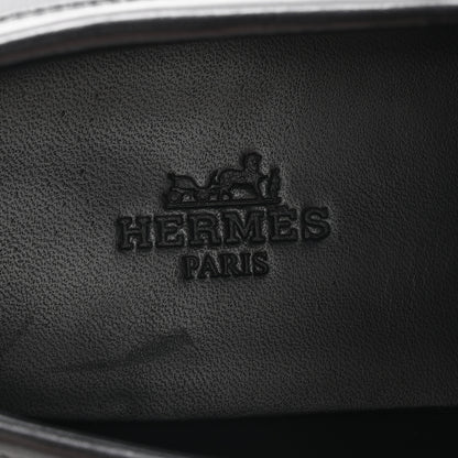 Hermes Calfskin Womens Hot Loafer 36 Black 8 of 11