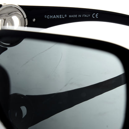 Chanel CC Sunglasses 6023 Black 6 of 8