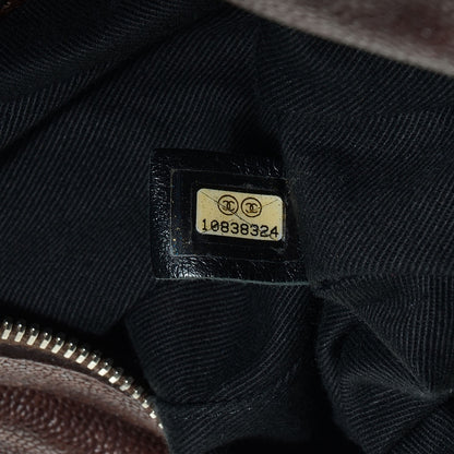 Chanel Caviar Outdoor Ligne Large Hobo Brown 6 of 7