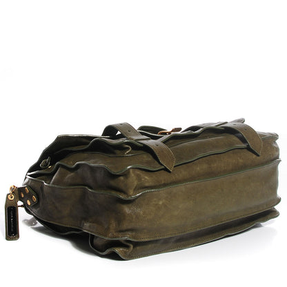 Proenza Schouler Lambskin Extra Large PS1 Satchel Military 4 of 10