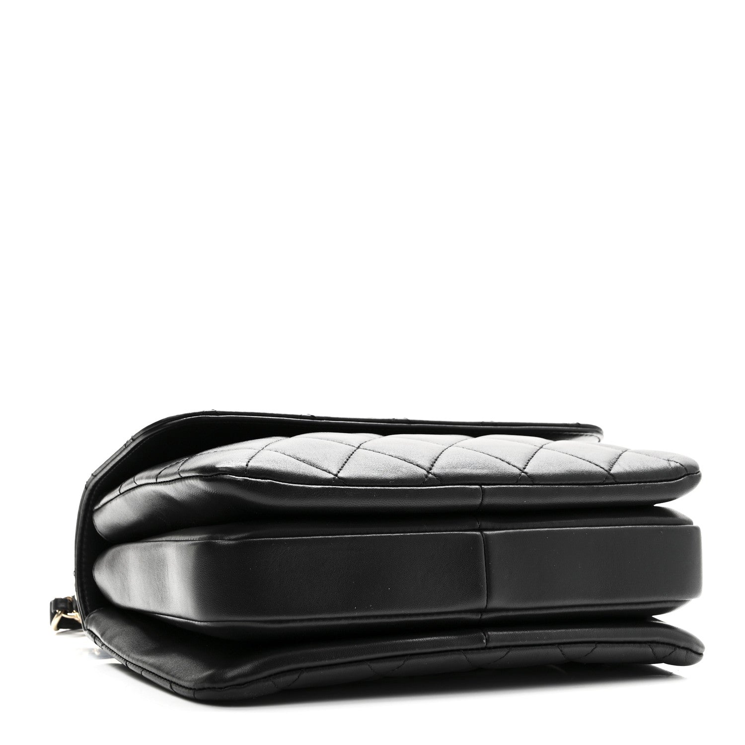 Chanel Lambskin Quilted Small Trendy CC Dual Handle Flap Bag Black 4 of 10