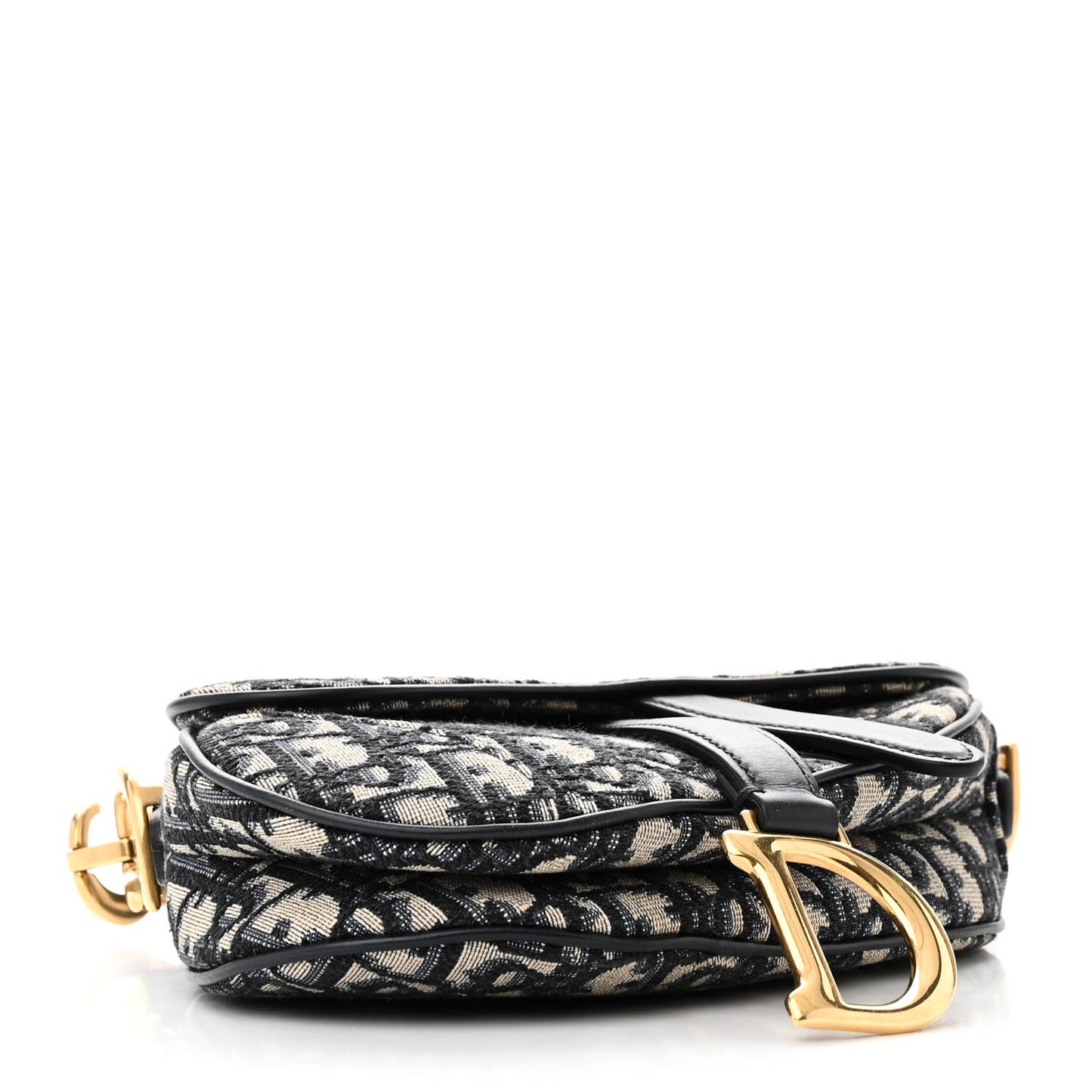 Oblique Mini Saddle Bag Blue