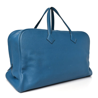 Hermes Epsom Victoria II 50 Bleu De Galice 2 of 10