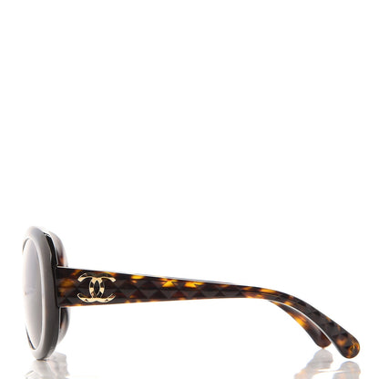 Chanel Quilted CC Sunglasses 5188 Tortoise 3 of 8
