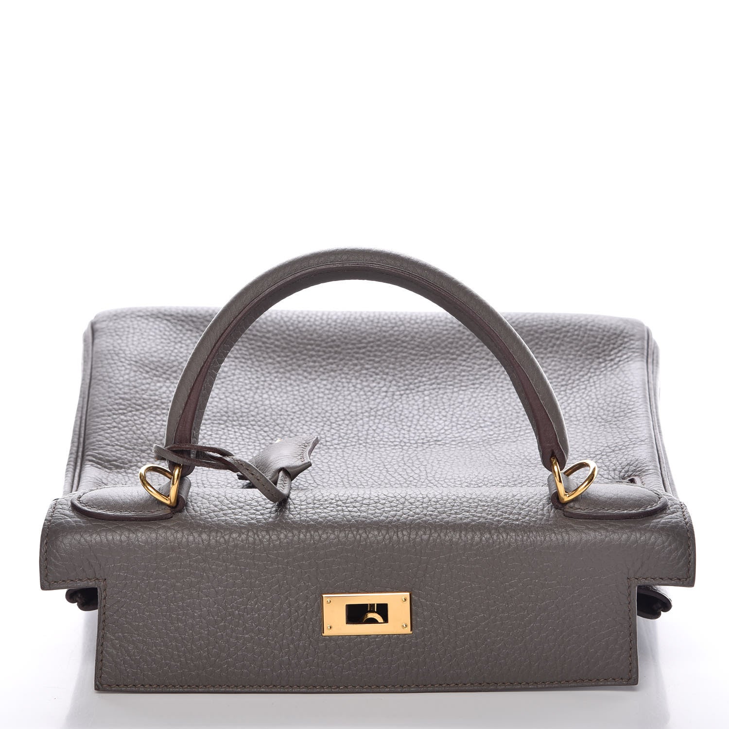 Hermes Taurillon Clemence Kelly Retourne 28 Etain 16 of 42