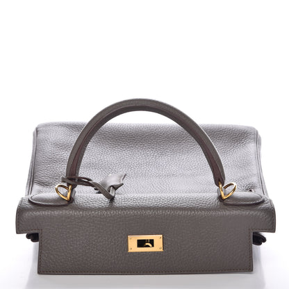 Hermes Taurillon Clemence Kelly Retourne 28 Etain 16 of 42