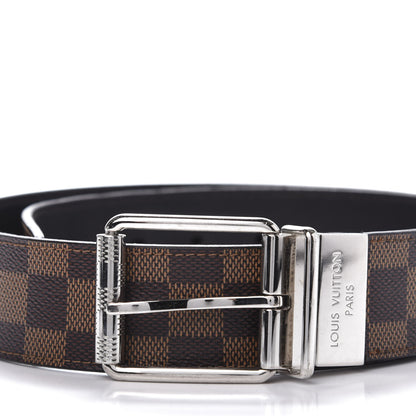 Louis Vuitton Damier Ebene Belt 90 36 3 of 6