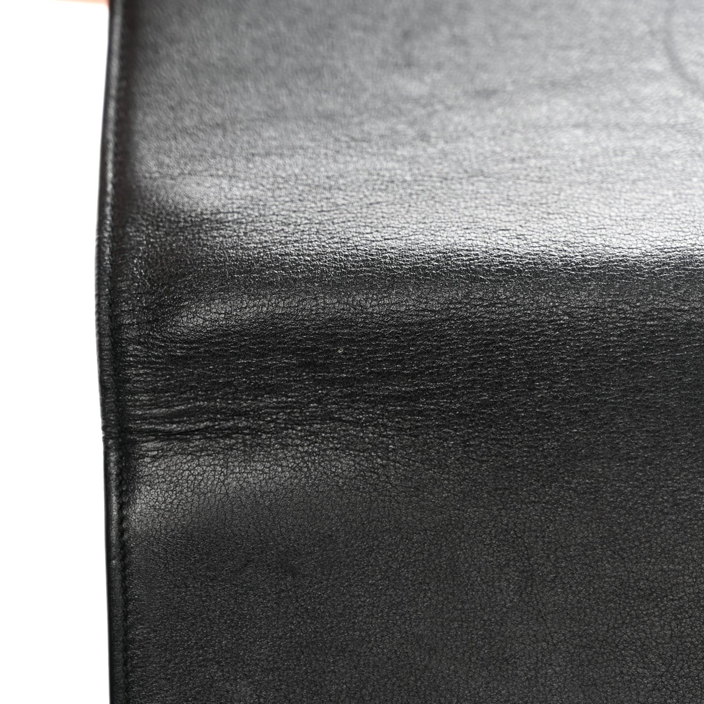 Calfskin Monogram Large Belle De Jour Clutch Black