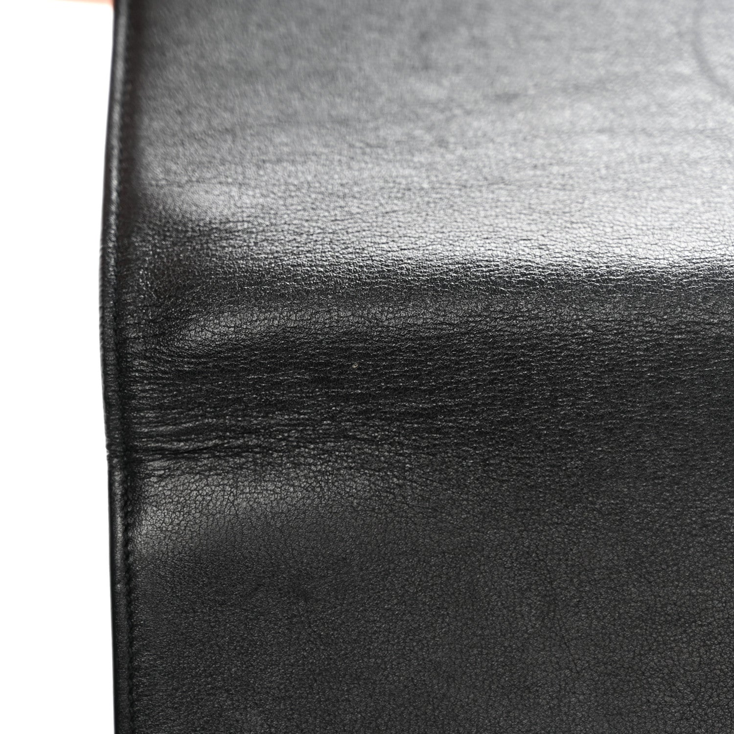 Saint Laurent Calfskin Monogram Large Belle De Jour Clutch Black 10 of 11