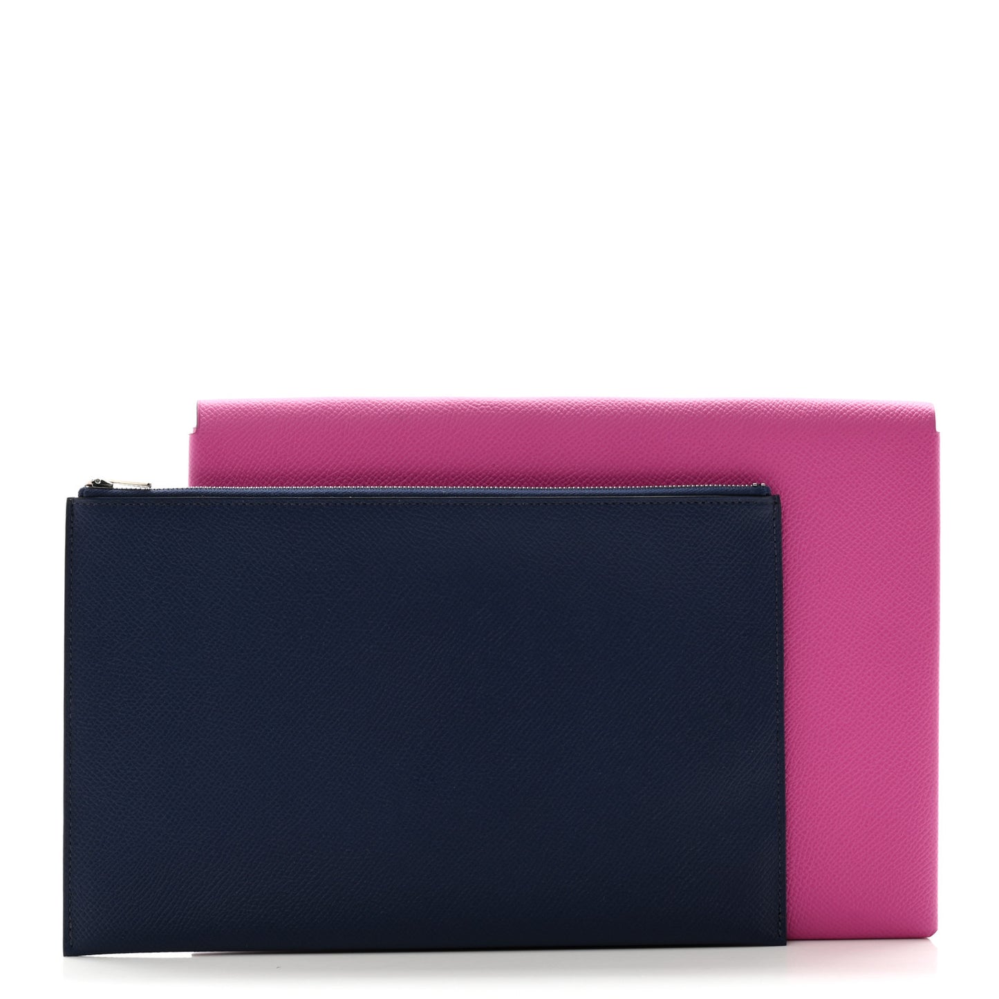 Epsom Calvi Pouch Magnolia Bleu Saphir Magnolia
