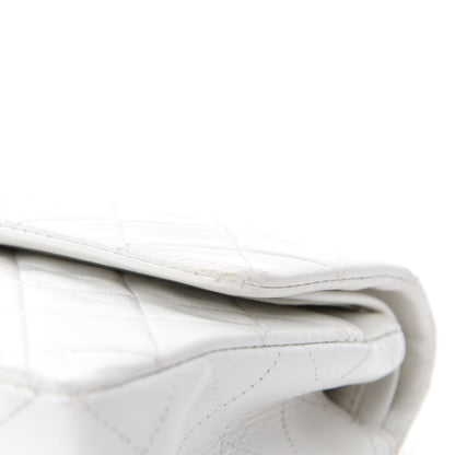 Chanel Lambskin Quilted Small Double Flap White 10 of 16