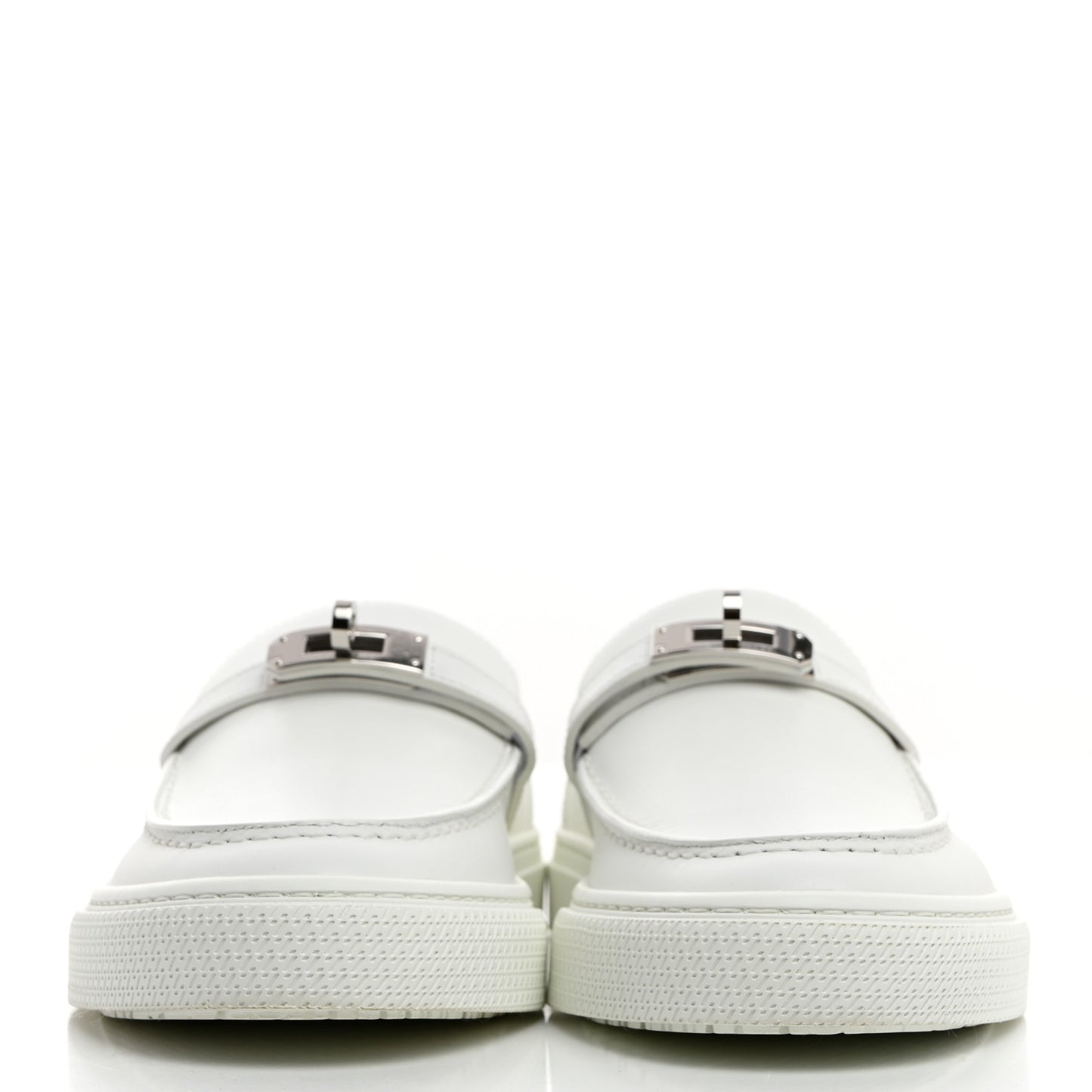 Calfskin Game Slip On Sneakers 38 White