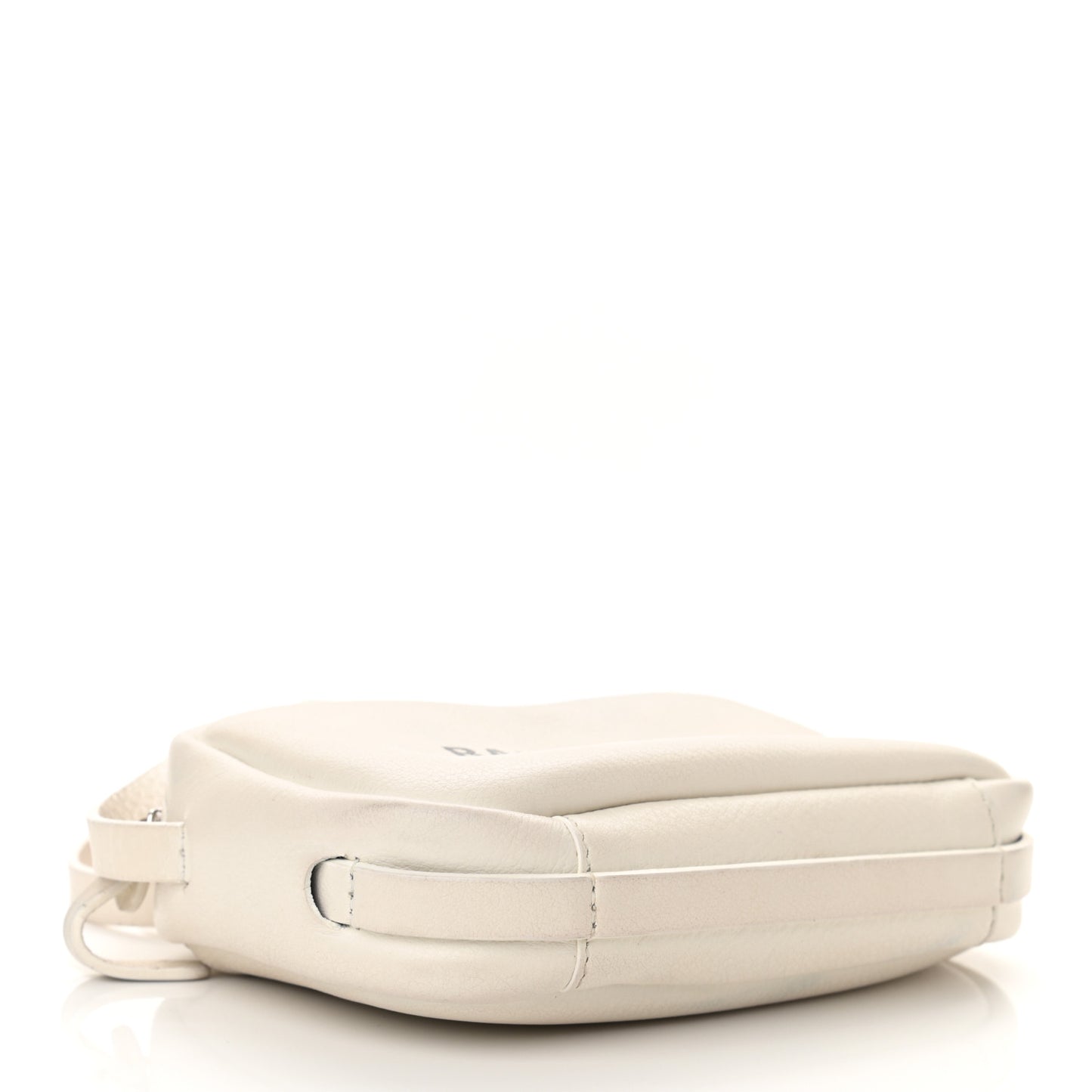 Calfskin Logo XS Everyday Camera Bag White