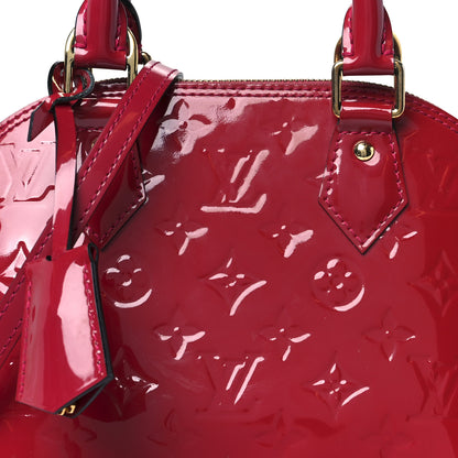 Louis Vuitton Vernis Alma BB Rose Indien 9 of 11