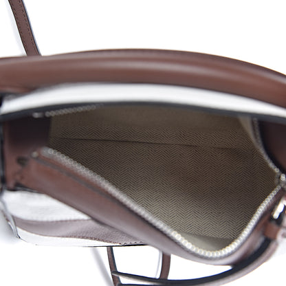 Loewe Calfskin Rugby Mini Puzzle Bag Brunette Soft White 5 of 10