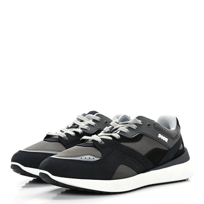 Christian Dior Technical Mesh Calfskin Mens B29 Sneakers 42 Black Grey 3 of 7