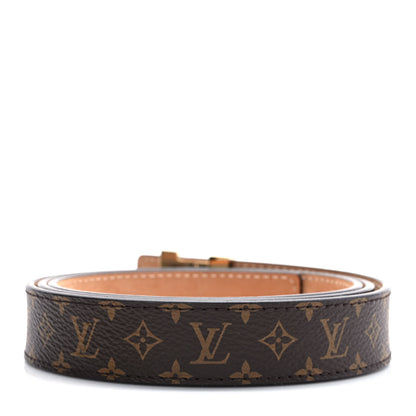 Louis Vuitton Mini Monogram 25mm LV Initiales Belt 95 38 2 of 6