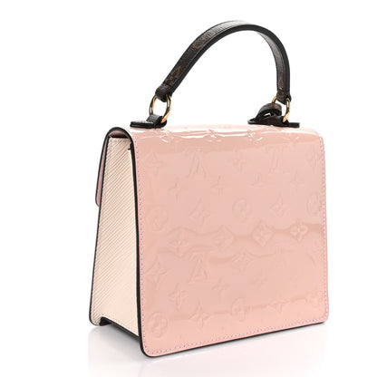 Louis Vuitton Vernis Epi Monogram Spring Street Rose Ballerine 3 of 9