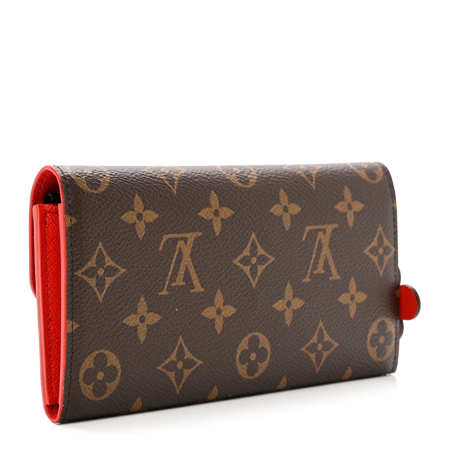 Monogram Bloom Flower Emilie Wallet Rouge