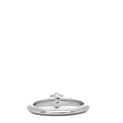 Tiffany Platinum Diamond .20ct Solitaire Engagement Ring 49 5 3 of 8