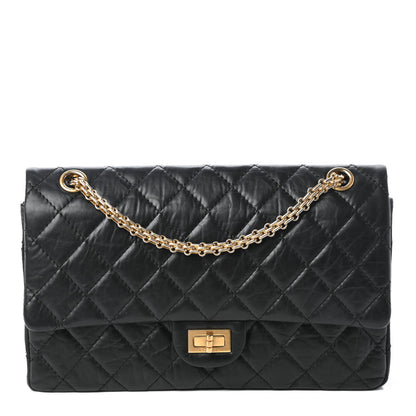 Chanel Aged Calfskin Quilted 2.55 Reissue 227 Flap Black 1 of 10