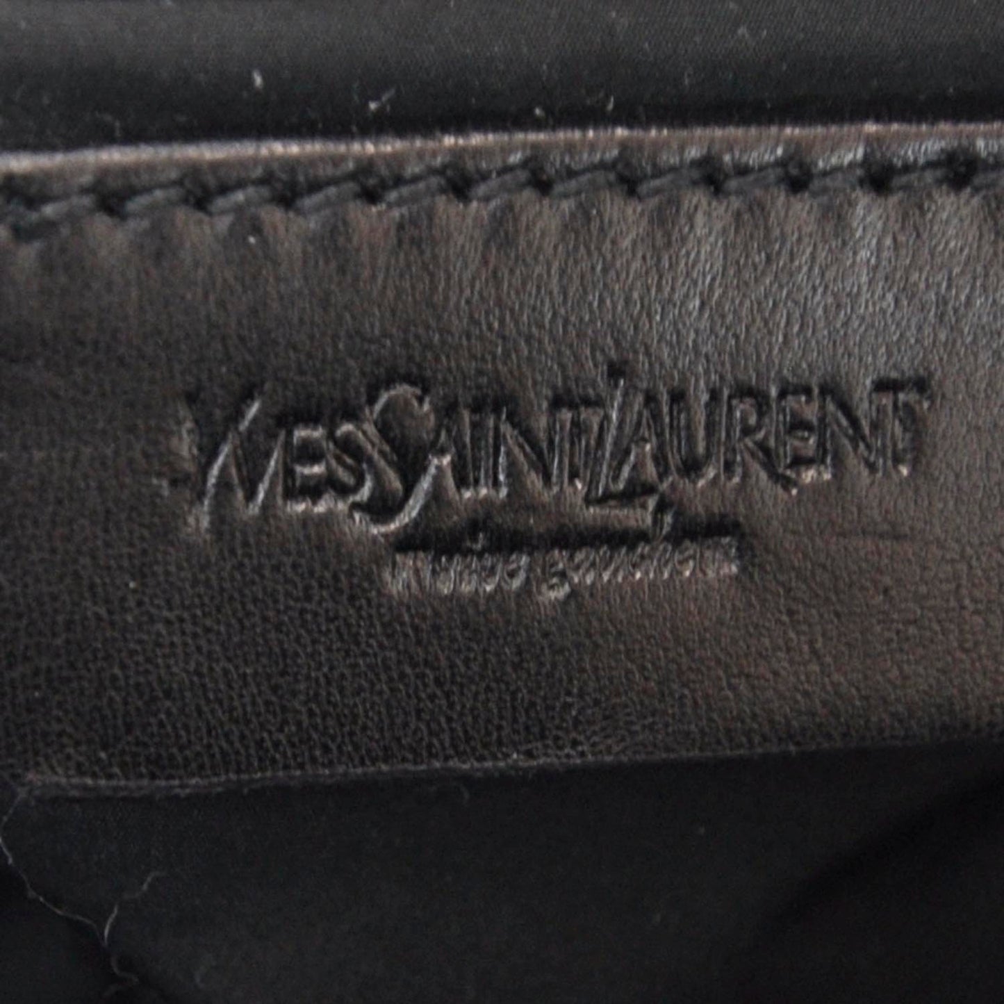 Leather Y-Mail Mini Bag Metallic
