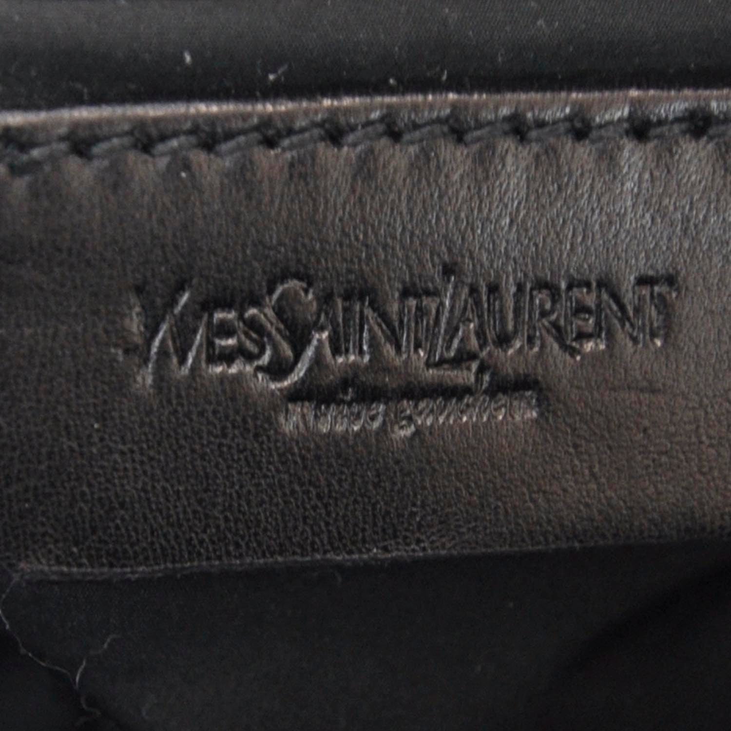 Saint Laurent Leather Y-Mail Mini Bag Metallic 7 of 10