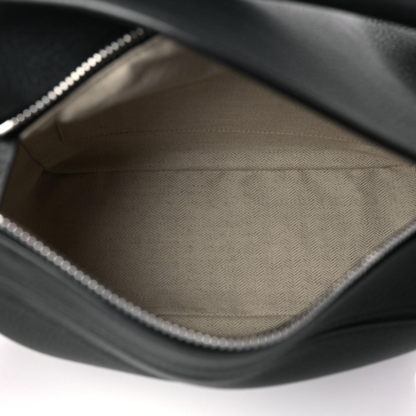 Calfskin Small Puzzle Bag Black