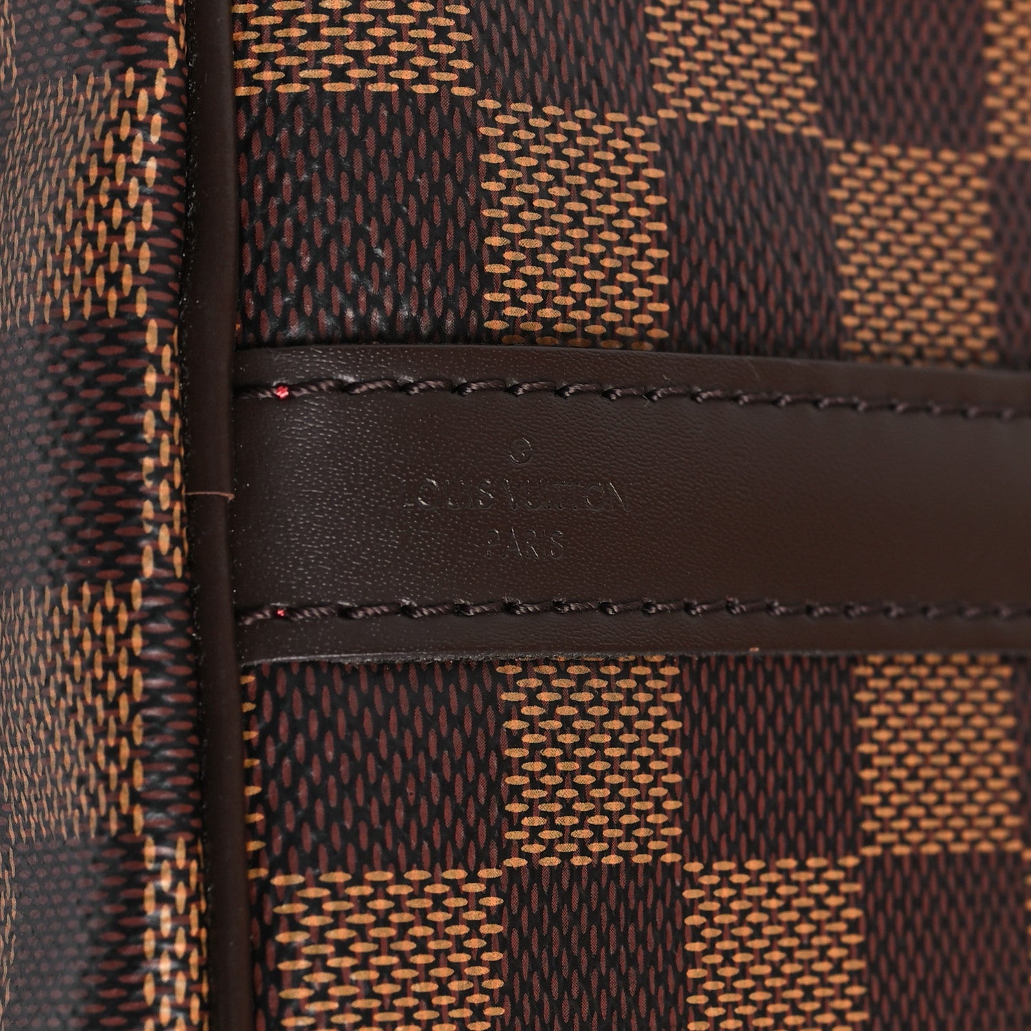 Louis Vuitton Damier Ebene Speedy Bandouliere 25 6 of 10