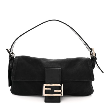 Fendi Neoprene Baguette Black 1 of 11